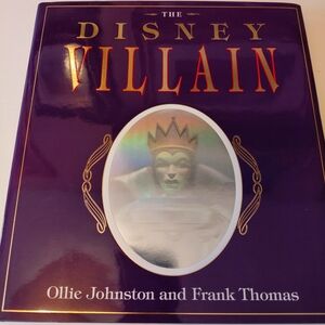 The Disney Villian Hardback 1993 1st Ed Ollie Johnston Frank Thomas VTG